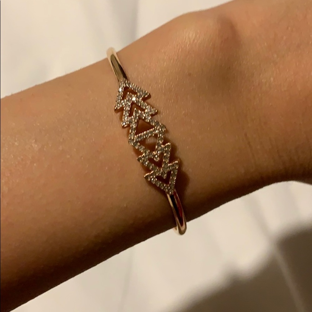 Stella and Dot Rose gold bangle